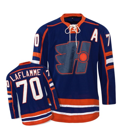 Custom Halifax Highlanders Goon 70 Xavier Laflamme Movie Hockey Jersey